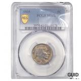 1935 Buffalo Nickel PCGS MS62