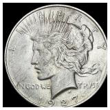 1927-D Peace Silver Dollar CLOSELY  UNCIRCULATED