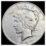1927-D Silver Peace Dollar CLOSELY  UNCIRCULATED