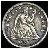 1856 Seated Liberty Dime NEARLY UNCIRCULATED
