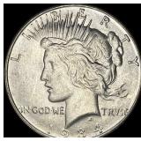 1934-D Peace Silver Dollar CHOICE BU
