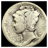 1921 Silver Mercury Dime NICELY CIRCULATED