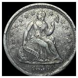 1856 Seated Liberty Half Dime NEARLY  UNCIRCULATE