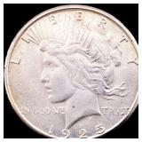 1925-S Silver Peace Dollar UNCIRCULATED
