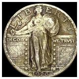 1926-S Silver Standing Liberty Quarter  LIGHTLY C