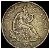 1856-O Seated Liberty Half Dollar NEARLY  UNCIRCU