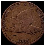 1857 Flying Eagle Cent LIGHTLY CIRCULATED