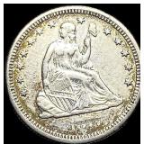 1877-S Silver Quarter Dollar NEARLY  UNCIRCULATED