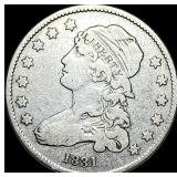 1831 Capped Bust Silver Quarter LIGHTLY CIRCULATE