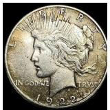 1922-S Silver Peace Dollar UNCIRCULATED