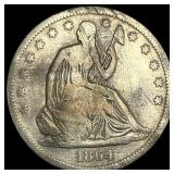 1864-S Seated Liberty Half Dollar NICELY  CIRCULA