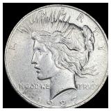 1927-D Silver Peace Dollar CLOSELY  UNCIRCULATED