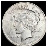1927-D Peace Silver Dollar CLOSELY  UNCIRCULATED