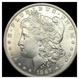 1887-O Silver Morgan Dollar UNCIRCULATED