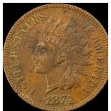 1874 Indian Head Cent NEARLY UNCIRCULATED