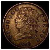 1835 Classic Head Half Cent CHOICE AU