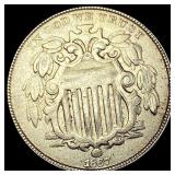 1867 Shield Nickel HIGH GRADE HIGH GRADE