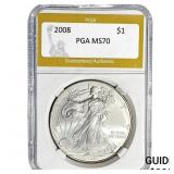 2008 Silver Eagle PGA MS70