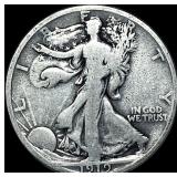 1919-D Walking Liberty Half Dollar LIGHTLY  CIRCU