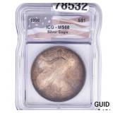1996 Silver Eagle ICG MS68
