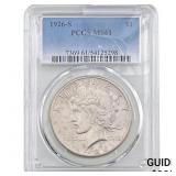 1926-S Silver Peace Dollar PCGS MS61