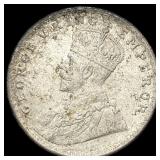 1919 India Silver 1 Rupee UNCIRCULATED