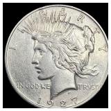 1927-D Silver Peace Dollar CLOSELY  UNCIRCULATED