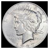 1927-D Silver Peace Dollar CLOSELY  UNCIRCULATED