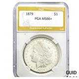 1879 Morgan Silver Dollar PGA MS66+