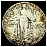 1925 Standing Liberty Silver Quarter NEARLY  UNCI