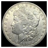 1896-S Silver Morgan Dollar NEARLY  UNCIRCULATED