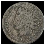 1871 Indian Head Cent LIGHTLY CIRCULATED