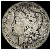 1892-S Silver Morgan Dollar NICELY CIRCULATED