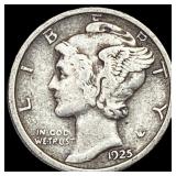 1925-D Silver Mercury Dime CLOSELY  UNCIRCULATED