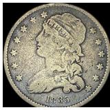 1835 Capped Bust Quarter NICELY CIRCULATED