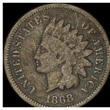 1868 Indian Head Cent NICELY CIRCULATED