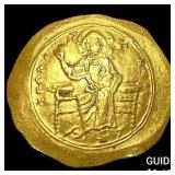 Byzantine Alexius I 1081-1118 Gold Hyperpyron UNC