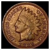 1886 Indian Head Cent NEARLY UNCIRCULATED