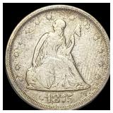 1875-S Silver Twenty Cents LIGHTLY CIRCULATED