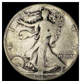 1919-D Silver Walking Liberty Half Dollar  NICELY