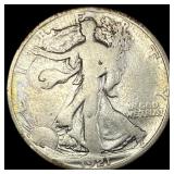 1921-D Silver Walking Liberty Half Dollar  NICELY