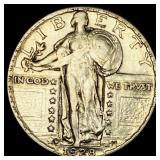 1928-D Silver Standing Liberty Quarter CHOICE  AU