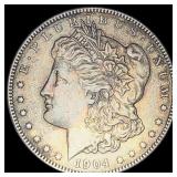 1904 Morgan Silver Dollar CHOICE AU