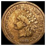 1872 Indian Head Cent NICELY CIRCULATED