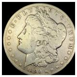 1890-CC Silver Morgan Dollar LIGHTLY  CIRCULATED