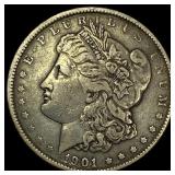 1901 Morgan Silver Dollar LIGHTLY CIRCULATED
