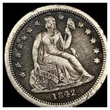1842-O Silver Seated Liberty Dime HIGH GRADE