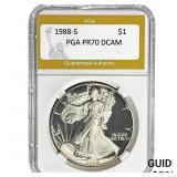 1988-S Silver Eagle PGA PR70 DCAM