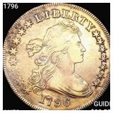 1796 Draped Bust Dollar CLOSELY UNCIRCULATED