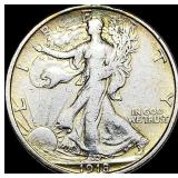 1918-D Silver Walking Liberty Half Dollar LIGHTLY